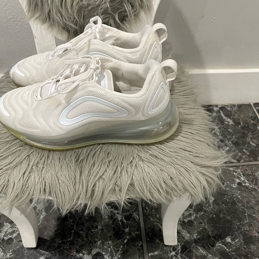 Nice White Pair Of Nicky Sneakers - image 1